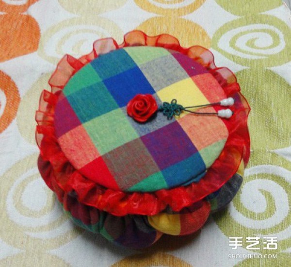 Detailed illustrated tutorial on DIY production method of fabric pumpkin storage basket