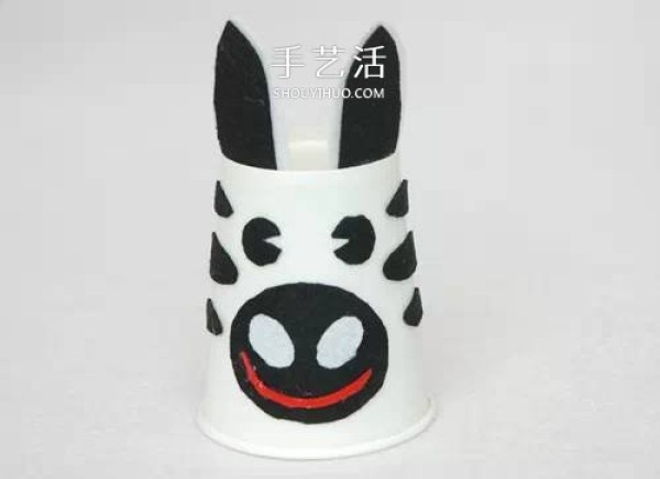 Creative paper cup handmade pictures, use paper cups to make cute little animals