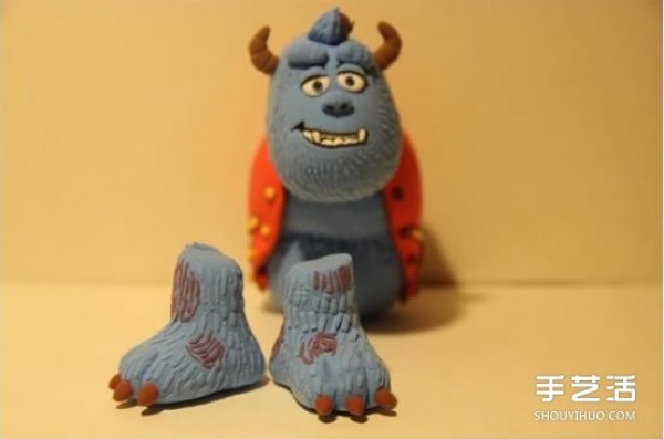 Clay Monster DIY Illustrated Tutorial on Funny Soft Clay Monster Handmade