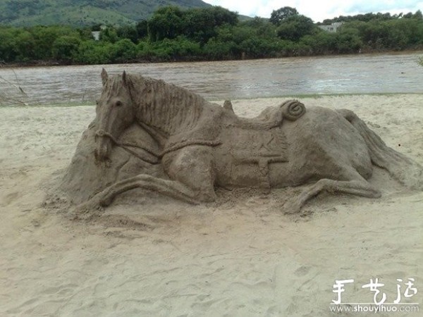 Amazing Sand Sculpture Picture Appreciation