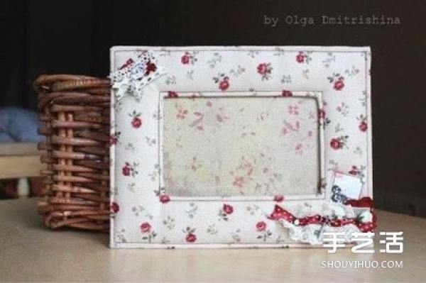 Fabric Photo Frame Making Tutorial: Illustrations of How to Make Fabric Photo Frames