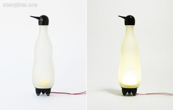 DIY Handmade Super Cute Animal Table Lamp from Recycled Glass Bottles