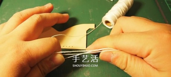 The most detailed leather art tutorial teaches you how to make a cowhide wallet step by step