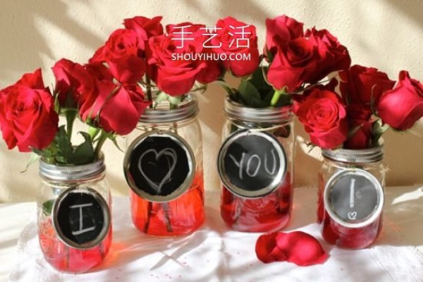 15 Charming Valentines Day Glass Jar Gift DIY Tutorial