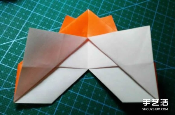 How to make an origami kingfisher with detailed instructions on how to fold a kingfisher