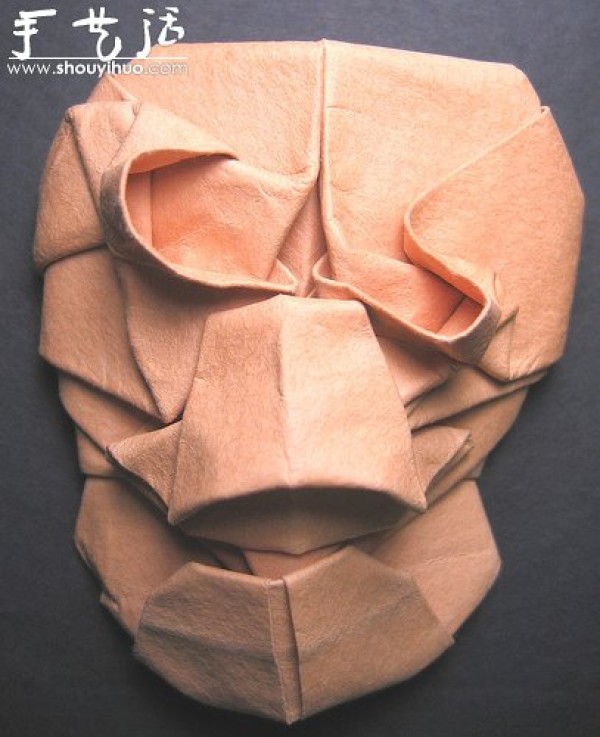 Phillip Wests Origami Character Faces