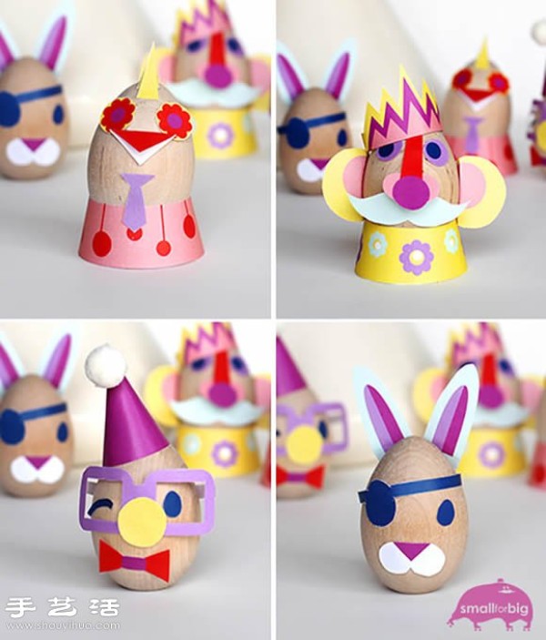 Children, look over here: super cute handmade paper animals