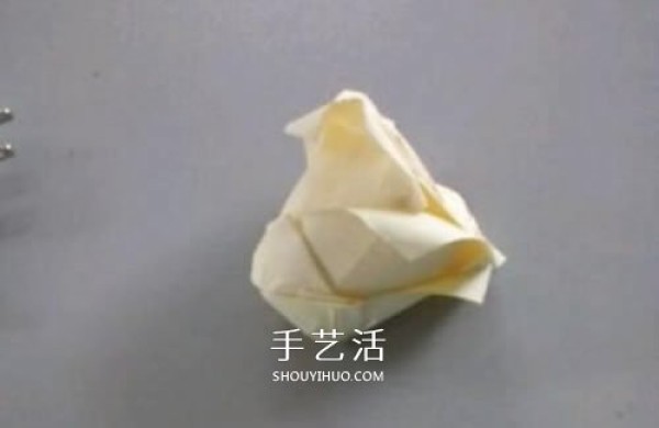 AP Rose Origami Method Illustrated How to Fold Beautiful Flower-shaped Roses