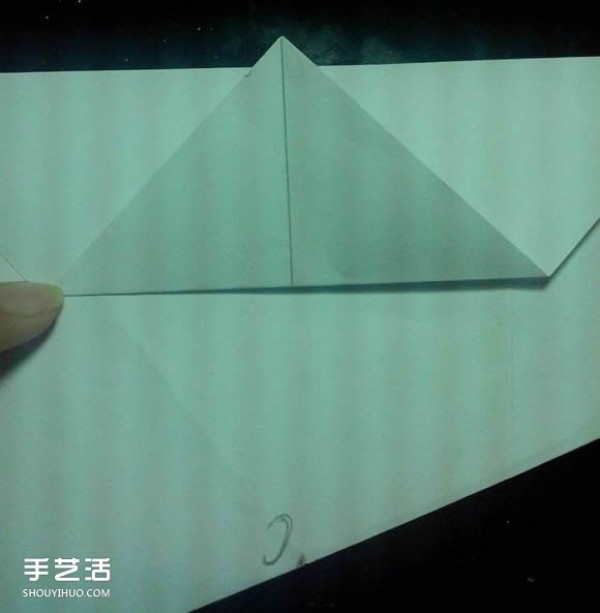 Handmade origami beautiful box illustration with paper crane packaging box folding method