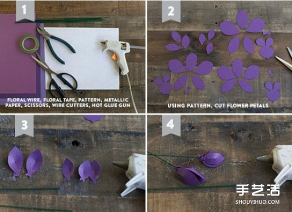 How to make a beautiful orchid, illustrated with step-by-step origami origami