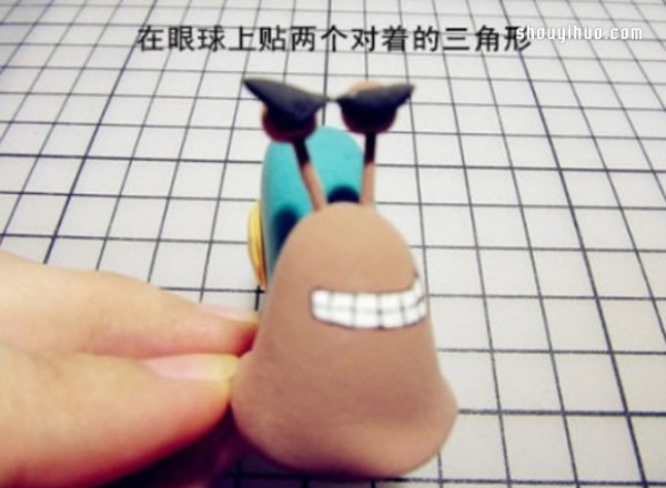 One Piece Phone Bug Snail Clay Making Illustrated Tutorial