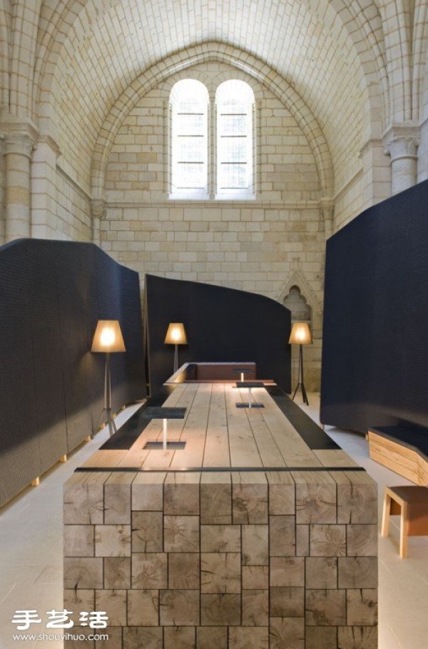 FONTEVRAUD ABBEY, a hotel transformed from a 12th-century monastery