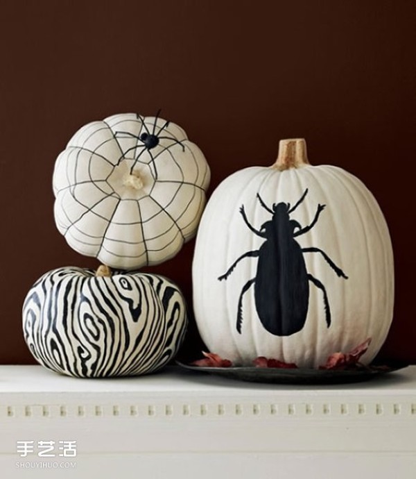 How to make Halloween pumpkin lanterns with pictures and DIY Halloween pumpkin heads