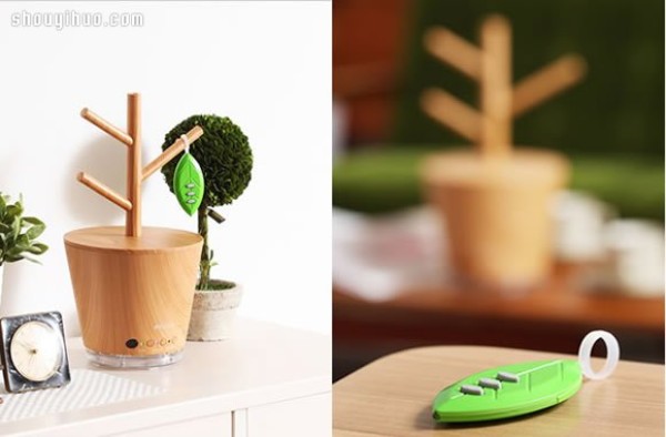 Nordic simple style tree shape humidifier design