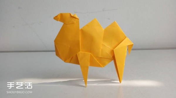 How to Origami Camel Illustrated Tutorial Step by Step Folding Bactrian Camel