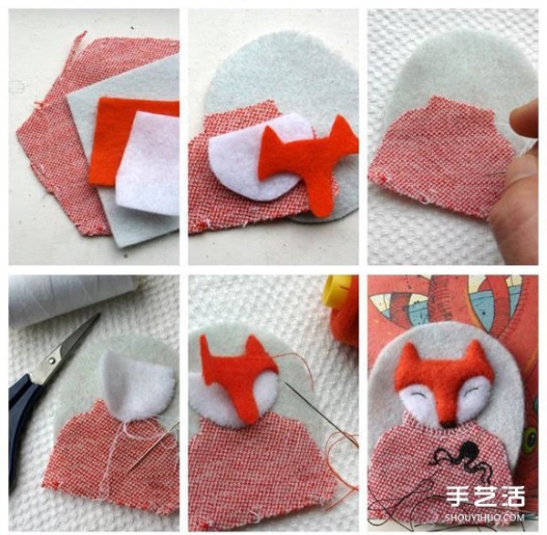 DIY Tutorial on Handmade Cute Childrens Name Tags with Non-woven Decorative Signs