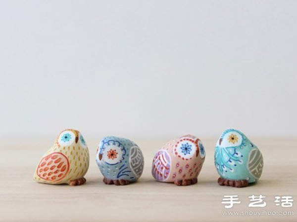 Naive and cute clay to make animal dolls