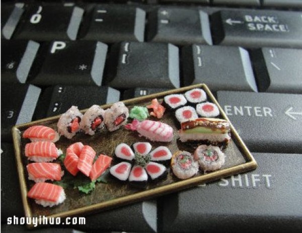 Super mini and ultra-exquisite polymer clay food model