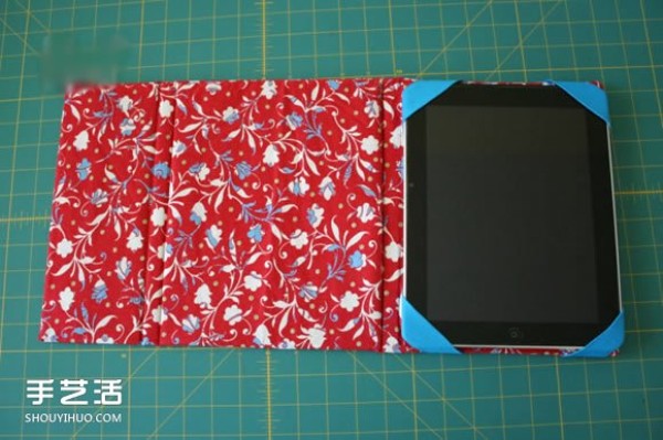 Homemade iPad tablet protective cover, handmade DIY Apple tablet case