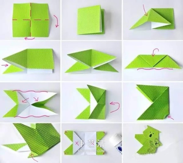 How to fold a koala family, a simple origami koala tutorialCheng