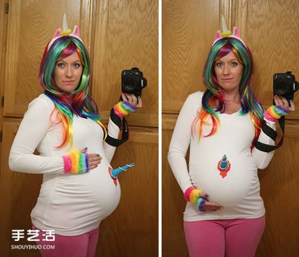 Halloween fashion for pregnant moms, are you ready? 