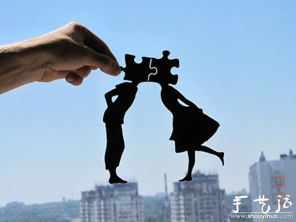 Creative paper-cut works by Ukrainian artists