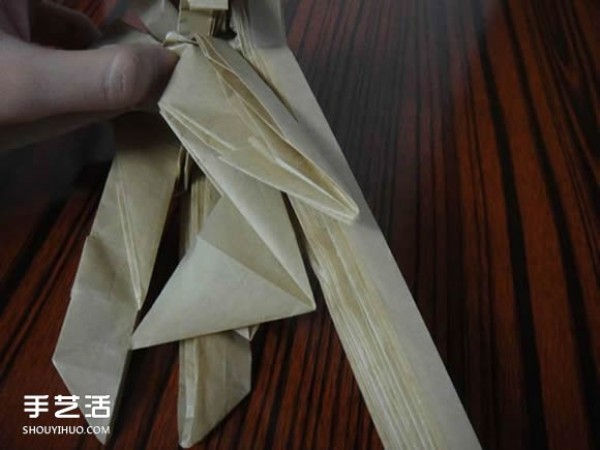 Shagugan no Shana origami illustration anime character Shana origami tutorial