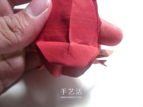 How to make origami for a bonfire, illustrated tutorial on how to make origami flames