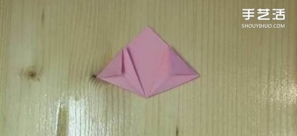 Illustration of how to fold a super beautiful origami flower ball, relatively simple