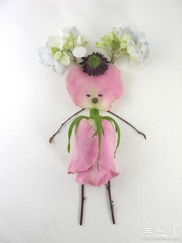 Plant Flowers DIY Flower Fairy Collage