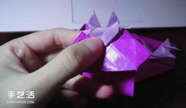 Die Lianhua Love Origami Illustration of Creative Love Origami Step by Step