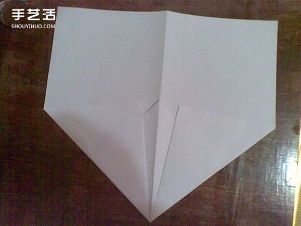 F-22 fighter origami illustration hand-made F22 fighter model tutorial