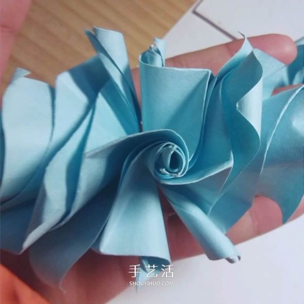 Detailed Versailles Flower Ball Tutorial Handmade Origami Versailles Flower Ball Illustration