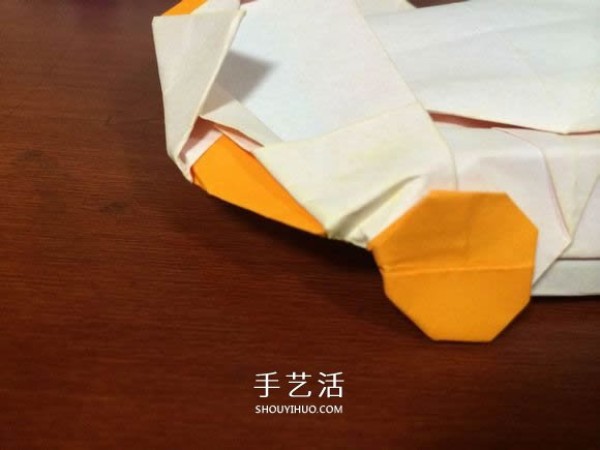 How to fold a complex three-dimensional sports car with detailed steps of origami sports car