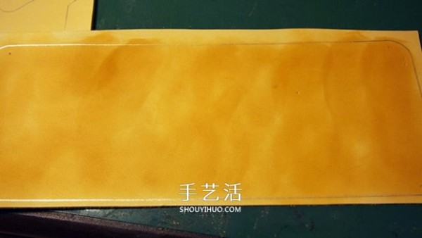 The most detailed leather art tutorial teaches you how to make a cowhide wallet step by step