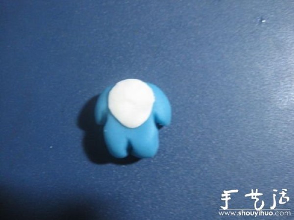 Tutorial on making Doraemon with plasticine