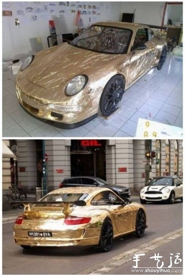 A foreign man DIYed a poor mans version of Porsche