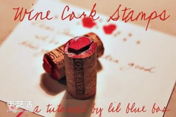 How to Make a Seal for Red Wine Bottle Stoppers, Cork Stopper Stamp DIY Tutorial