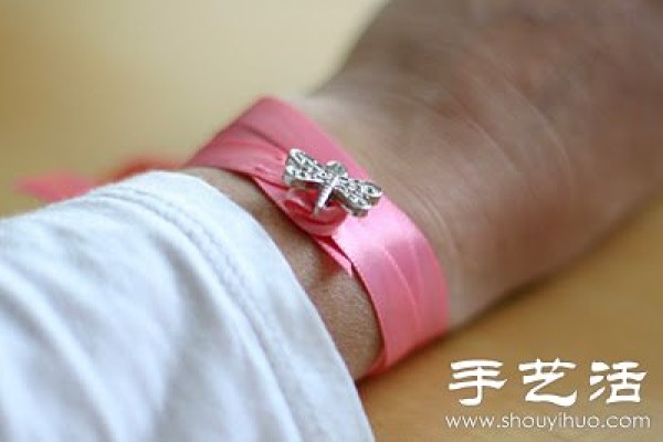 Bowknot Ribbon Bracelet Handmade Tutorial