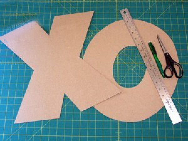 Non-woven letter cushion/cushion DIY hand-made illustrated tutorial