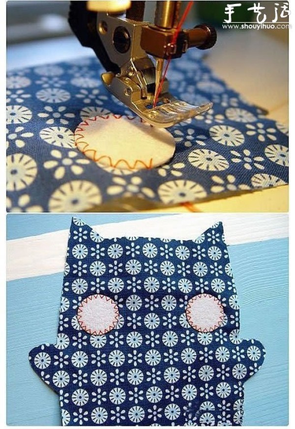 Tutorial on making cute cushions/cushions with non-woven fabrics