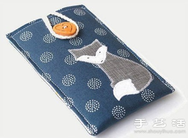 Cute Japanese handmade fabric mobile phone case