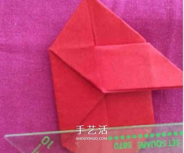 How to Origami a Lantern with Wings and Illustrations of How to Fold a Paper Lantern with Tassels