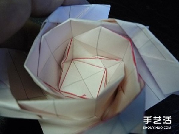 Japanese origami masters intricate rose origami tutorial with step-by-step illustration