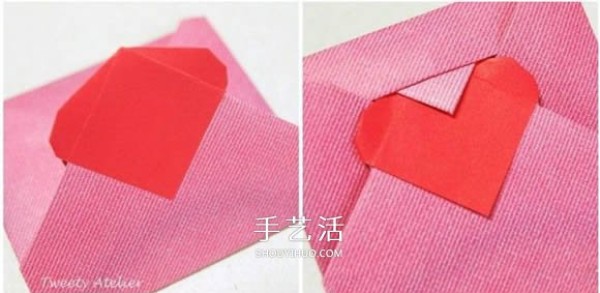 How to fold a love letter envelope with a diagram and how to fold a love letter into a love envelope