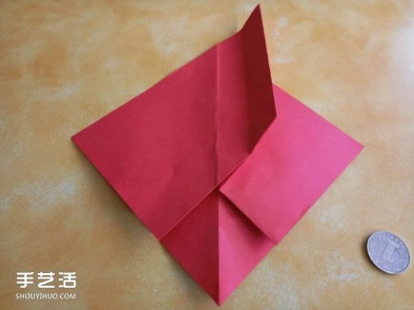 Super complex dog origami method illustrated with plastic surgery steps