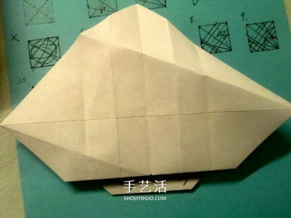 Mengshen Origami Tutorial Illustrated Steps of Folding the Cute Three-dimensional Damax