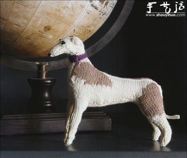 Knitted dogs, realistic and fun~