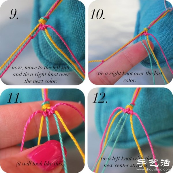 Knitting tutorial for little girls to wear bracelets