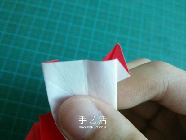 Illustrated tutorial on how to fold the Christmas crane How to fold the Christmas crane